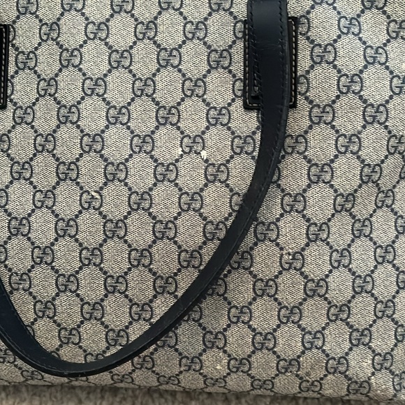 Gucci GG Monogram Large Shoulder Tote Bag 18x11 - Picture 8 of 11